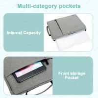 Funda protectora para ordenador portátil con bolsillo, maletín portátil, bolso de mano para Lenovo, Dell, HP, iPad, MacBook, Notebook - details 2