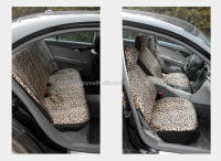 Funda con estampado de leopardo, almohadillas para cinturón, Protector de asiento de coche para volante Universal de 15" - details 2