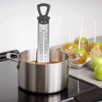 Caramelos fritos, gelatina, termómetros de acero inoxidable para ollas, accesorios, guía de temperatura de referencia rápida, nuevo - details 2