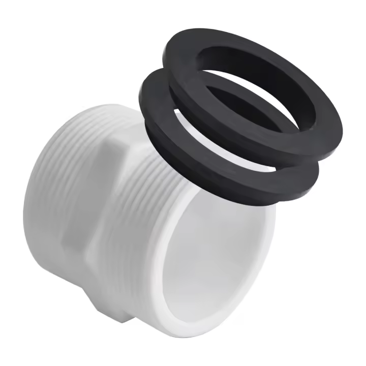 Adaptador de manguera de piscina de 1,5 pulgadas para manguera de bomba de piscina Intex Coleman con juntas de anillo, piezas de adaptador de manguera de piscina - 1