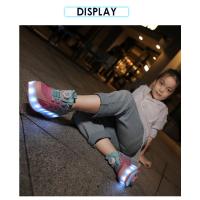 Nuevos Zapatos Para Turbas Con Ruedas Extraíbles, Zapatos Deportivos, Zapatos Luminosos - details 17