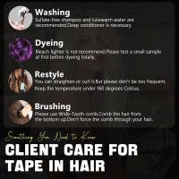 Cinta de extensión de cabello humano 100% Natural, cabello humano Original, cinta Invisible en extensión de cabello humano sin procesar - details 14