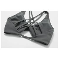 Sujetador deportivo con tirantes cruzados para mujer, sostén deportivo de realce, Top corto para Yoga, gimnasio, Fitness, transpirable - details 35
