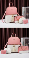 Mochila de Moda para Mujer Mochila de Cuero con Correa para Hombro Bolso Cruzado Set de Bolso de Tarjetero de Cuero Regalo para Mujer - details 18