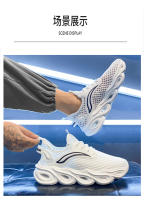 Primavera y verano, tallas grandes, para correr, informales, versátiles, tejidos con mosca, hombres de moda, zapatos deportivos de malla para hombres - details 8