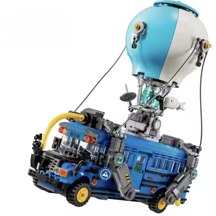 Nuevos Bloques De Construcción De Autobús 2025 Juguete Educativo Para Niños Set De 454 Piezas Regalo De Cumpleaños Para Niños Hombres - 1