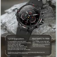 Reloj inteligente HM03 para hombre, dispositivo resistente al agua, con detección deportiva, frecuencia cardíaca y presión arterial, Bluetooth, llamadas - details 4