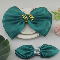 Servilletas de Satén 50pcs Ideal para Bodas, Cenas, Peluquerías Decoración de Mesa Elegante - details 7