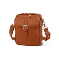 Bolso bandolera de cuero para mujer, gran capacidad con correa extraíble ajustable, bolso de hombro de PU, bolso antirrobo para teléfono de Color sólido - details 9