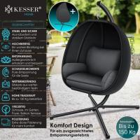 Hamaca de Lujo Marco y Cojín de Asiento Suave Cojín Lateral Cojín de Asiento y Respaldo Cesta - details 1