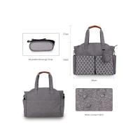 Bolsa de Pañales para Bebé de Gran Capacidad Bolsa de Maternidad Impermeable Multifuncional Portátil para Cuidado del Bebé Material de Poliéster - details 22