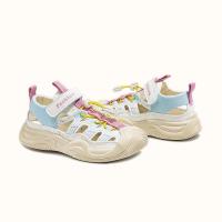 Sandalias para niñas, sandalias deportivas para niños, novedad de verano 2025, recortes, moda hueca, nueva tendencia, puntera suave, informal, talla 26-36 - details 3
