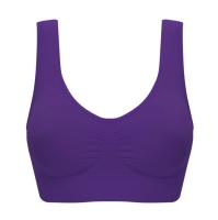 Sujetador de Yoga calado para mujer, chaleco deportivo para correr, Tops cortos acolchados, ropa interior sin aros, sujetadores superiores para gimnasio - details 13