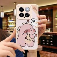 Funda de silicona a prueba de golpes para Xiaomi 14 5G, ligera, con tema floral - details 2