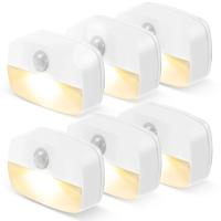 Luz LED nocturna para interiores con Sensor de movimiento, luces con pilas para pasillo, escalera, baño, armario y dormitorio - details 12