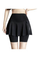 Pantalones cortos deportivos para mujer, Legging con falda para mujer, Legging de yoga con faldas y mallas de tenis para mujer - details 10