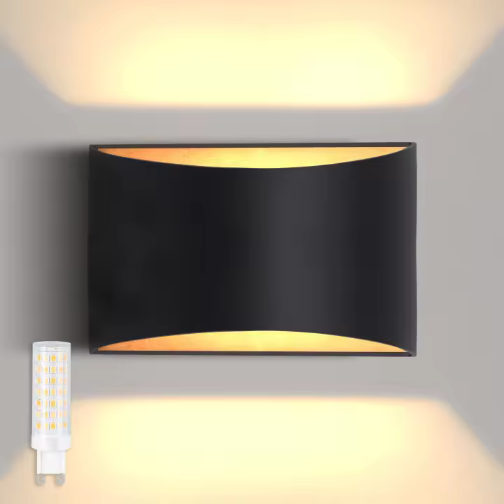 2PCS Luces de Pared LED Modernas Luz de Pared de 7W IP65 para Interiores y Exteriores - 1