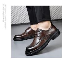 Zapatos de cuero de alta gama de cuero puro nuevo vestido de negocios de cuero transpirable casual - details 16