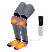 Masajeador inteligente para piernas, dispositivo de 3 velocidades, compresa caliente, presión de aire, vibración, relaja los músculos, alivia la fatiga, muslo y pantorrilla - details 7