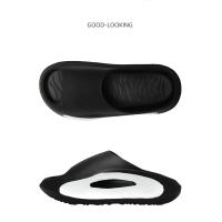 Zapatillas de suela gruesa para hombre, sandalias antideslizantes para baño, ducha de Eva, Verano - details 7