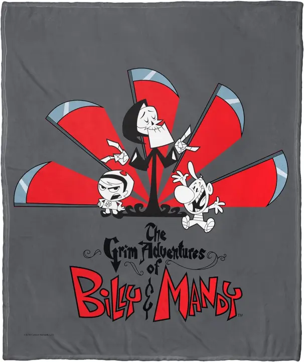 Cartoon Network - Manta de tacto sedoso de Billy y Mandy, Las sombrías aventuras de Billy y Mandy - 1