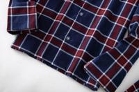 Trajes de casa para hombre, pantalones de manga larga, trajes para Otoño e Invierno, Pijamas para hombre, pijamas de franela con diseño a cuadros para hombre - details 6