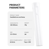 Luz de mano para secador de uñas de Gel, lámpara Led portátil para secado de esmalte de uñas Uv, herramientas de correo - details 5