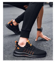 Zapatillas de deporte a la moda para hombre, zapatos informales de malla con cordones, zapatillas ligeras transpirables para caminar, zapatos para hombre de talla grande, zapatos Tenis de verano - details 21