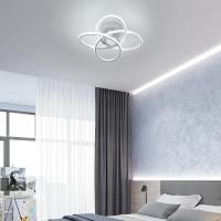 Lámpara de Techo LED para Sala de Estar, Luz creativa de Flores acrílicas, 38W, 4500LM, 6500K - details 6