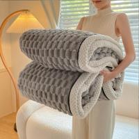 Beibei Manta de Terciopelo Escarabajo de Invierno, Manta de Terciopelo de Doble Cara Gruesa y cálida Multifuncional para Dormitorio, 150x200 mm - details 1