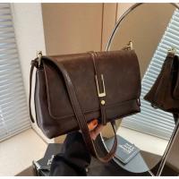 Bolso de trabajo retro para mujer - Gran capacidad 2025 Nuevo bolso casual de hombro y bandolera pequeño cuadrado. - details 0