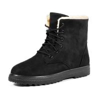 botas de nieve cálidas de invierno para mujer zapatos planos - details 1