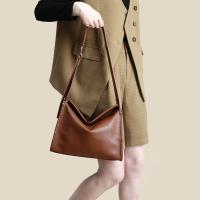 Bolsos Bolsos de mano de gran capacidad de cuero suave para mujer Bolsos de hombro versátiles para viajeros Bolsos de mensajero minimalistas - details 15