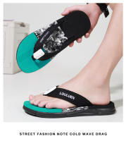 Nuevos zapatos de playa antideslizantes de verano para hombres versión coreana de chanclas de moda con sandalias zapatillas geniales para hombres - details 16