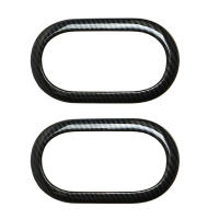 Marco de manija de puerta Interior de fibra de carbono para coche, accesorios decorativos para Benz Smart 453 Fortwo Forfour 2015-2020 - details 0
