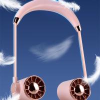 Ventilador portátil de cuello colgante manos libres Mini ventilador portátil de 3 velocidades aire acondicionado recargable silencioso al aire libre - details 10