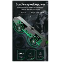 Nuevos monitores de la computadora del juego, Alto Volumen HIFI EstéreoSoundbar with LED que eMite Luz para el escritorio - details 2
