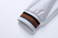 Chaqueta informal con cremallera y cuello levantado para hombre, chaqueta deportiva para exteriores, chaqueta a prueba de viento, ropa impermeable, otoño e invierno - details 11
