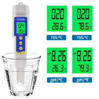 3 in 1 PH TDS meter water quality Purity Acidity tester temperature analyzer for Aquarium swimming pool Acidometer monitor 30% - details 5