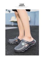Sandalias de verano para hombre, zapatillas de plataforma a la moda para la playa, sandalias deslizantes con suela Eva, zuecos - details 14