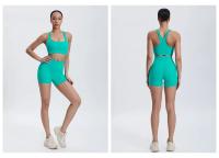 SHINBENE-pantalones cortos de cintura alta para Yoga, Shorts sexys ajustados para entrenamiento de gimnasio, 4" - details 16