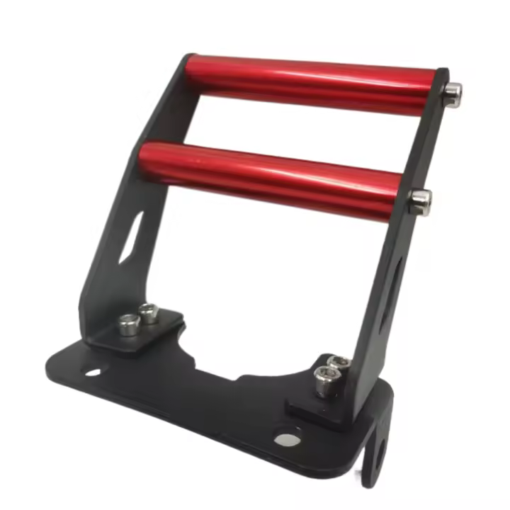 Soporte de pie trasero para patinete eléctrico KUGOO M4 Pro, horquilla trasera, Pedal de paso, barra de mango - 1