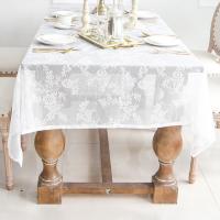 Mantel de Encaje Blanco Vintage Ideal para Hoteles, Bodas, Fiestas, Picnics - details 30