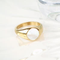 "Anillo Mujer Nácar Natural y Acero Titanio |   Joyería Hipoalergénica Vintage |   No Ennegrece ni Oxida |   Estilo Boho Elegante |   Regalo Perfecto para Ella – Envío Rápido Miravia" - details 10