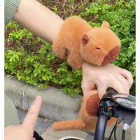 Nuevo Pulsera De Peluche Capybara Juguete De Algodón Ecológico Dibujito Animado Kawaii Regalo Divertido Para Niños - details 4