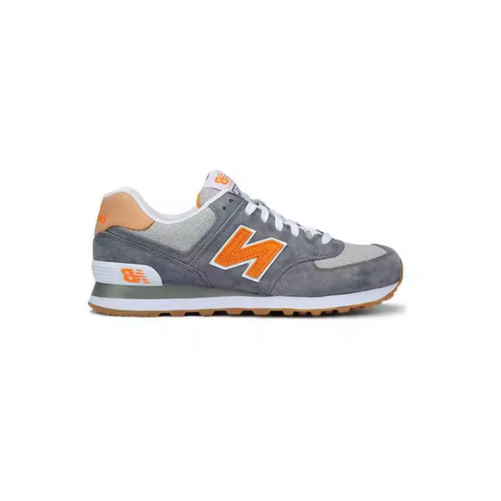 LETEN oficial NB 574 gris amarillo negro/gris hombres mujeres zapatos para correr pegatinas de pared - 1