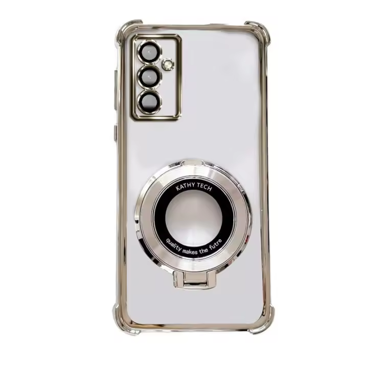 Transparente suave para Samsung Galaxy A56 A36 A26 A16 A06 A55 A35 A25 A15 A05s A05 A54 A34 A24 A14 soporte magnético de prevención de caídas - 1