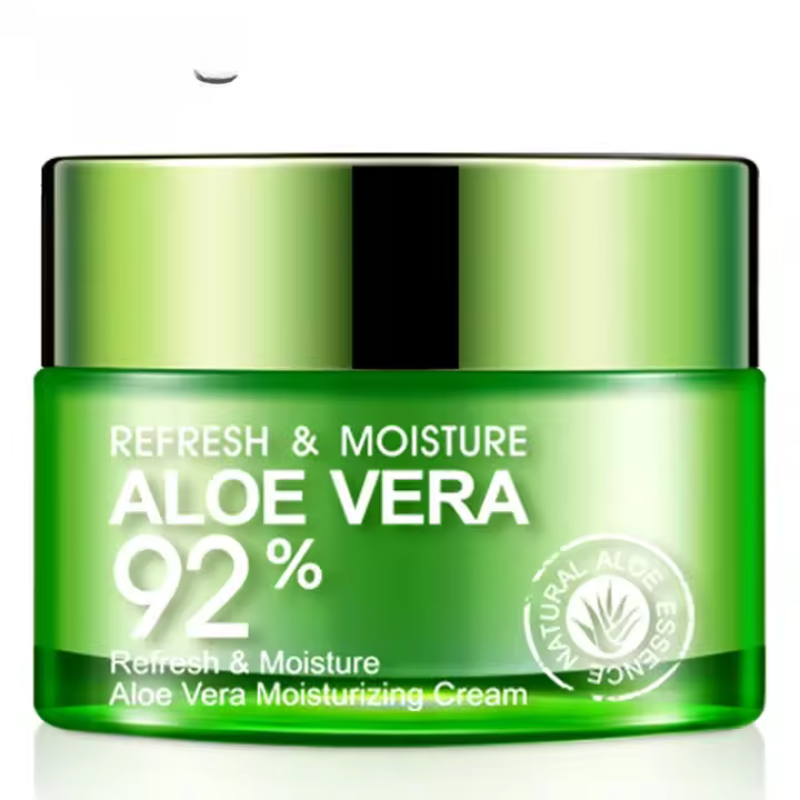 BIOAQUA crema facial de Aloe Vera hidratante crema de día hidratante profunda esencia vegetal nutritiva refresca el cuidado de la piel - 1
