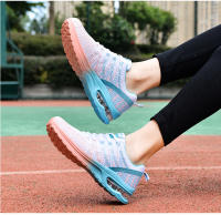 Zapatos transpirables para correr de marca para mujer, zapatos deportivos con cojín de aire para exteriores, zapatillas ligeras, calzado atlético cómodo - details 29