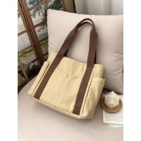 Bolso de lona de gran capacidad para el trabajo, bolso de mujer estilo universitario - details 30